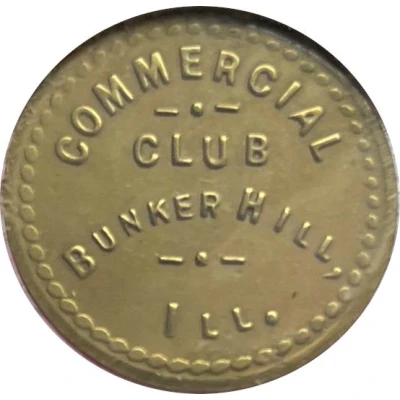 ¼ Cent - Bunker Hill Commercial Club (Bunker Hill, Illinois) ND front