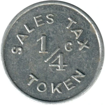 ¼ Cent - Mount Olive Merchants (Mt. Olive, Illinois) ND back
