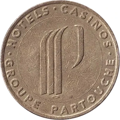 ½ Dinar - Casino De Djerba (Groupe Partouche) ND front