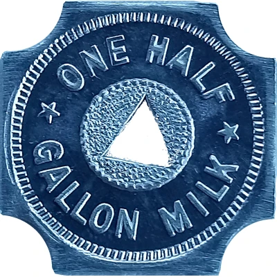 ½ Gallon Milk - Fuller Rancho (Corona, California) ND back