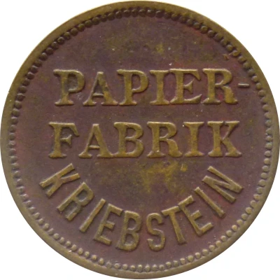 ½ Liter - Kriebstein (Papierfabrik) ND front