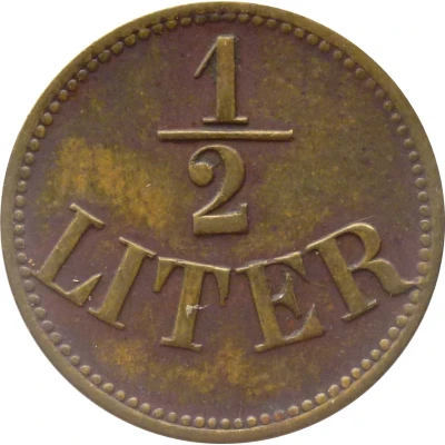 ½ Liter - Kriebstein (Papierfabrik) ND back