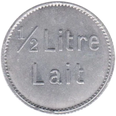 ½ Liter Milk - Consumer Cooperative Society (Neuchâtel) ND back