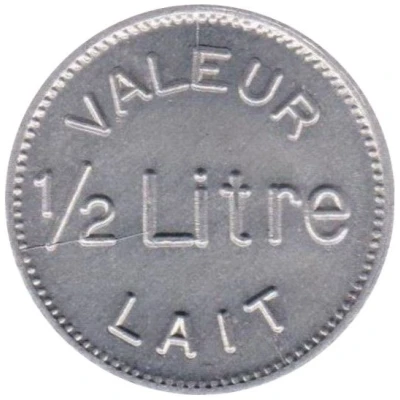 ½ Liter Milk - Laiterie centrale Bille (Le Landeron) ND back