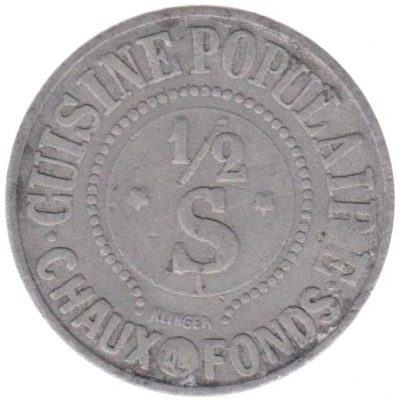 ½ Liter soup - Cuisine populaire (La Chaux-de-Fonds; tin) ND front