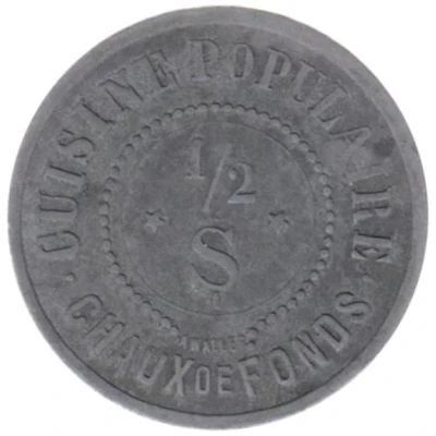 ½ Liter soup - Cuisine populaire (La Chaux-de-Fonds; zinc) ND front