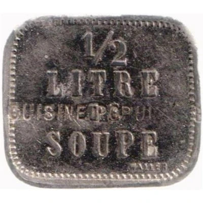 ½ Liter soup - Cuisine populaire (La Chaux-de-Fonds) ND back