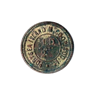 ½ Penny - Portsea Island Mutual Co-op ND front