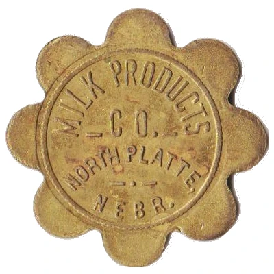 ½ Pint Coffee Cream - Milk Products Company (North Platte, Nebraska) ND front