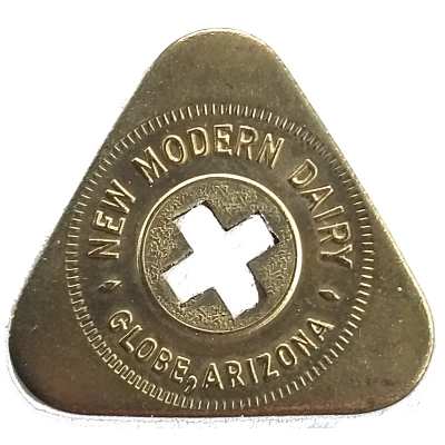 ½ Pint Cream - New Modern Dairy (Globe, Arizona) ND front