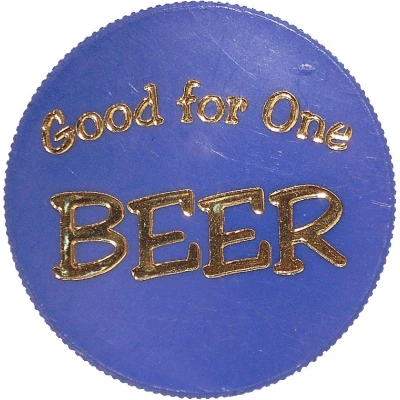 1 Beer - Cork Down Saloon (Blanchardville, Wisconsin) ND back