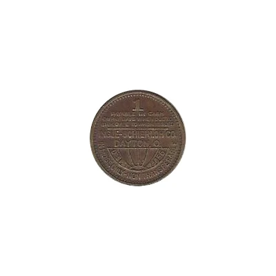 1 Cent - Amigo Coal Co. (Amigo, West Virginia) ND back