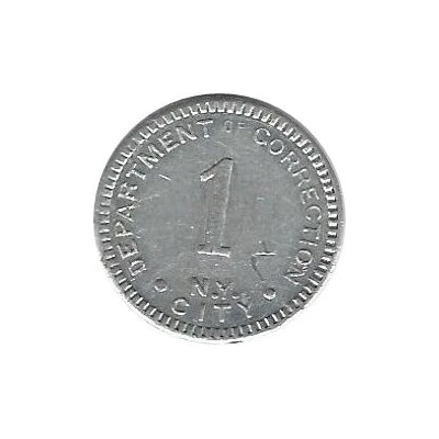 1 Cent (Brooklyn City Prison) ND front