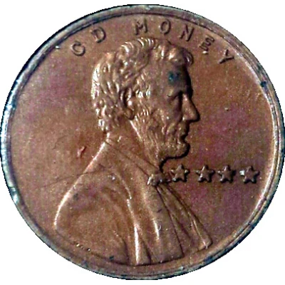 1 Cent - C D Money ND front