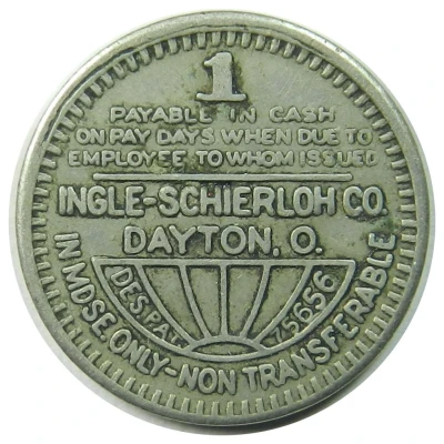1 Cent - C. H. Mead Coal Co. (East Gulf, West Virginia) ND back
