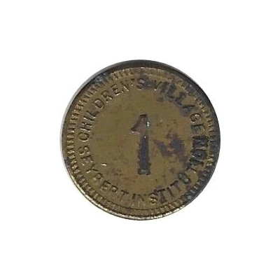 1 Cent - Children's Village Seybert Institution Philadelphia, Pennsylvania ND front