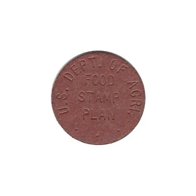 1 Cent - Food Stamp (A and P Food Stores) ND front