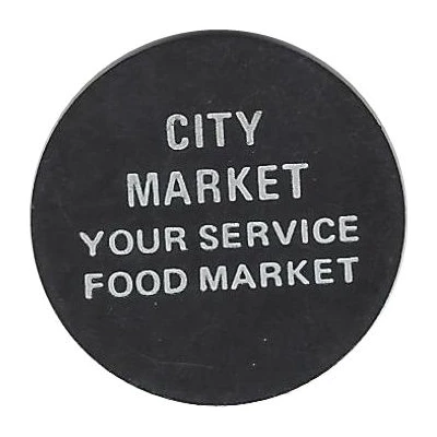 1 Cent - Food Stamp City Market ND front