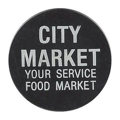 1 Cent - Food Stamp City Market ND front