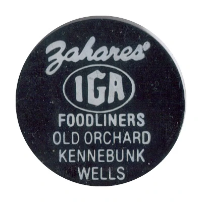 1 Cent - Food Stamp Credit Zahares' IGA ND front