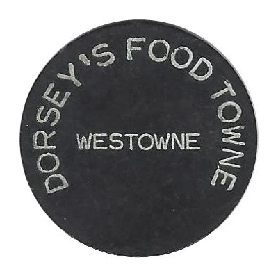 1 Cent - Food Stamp Dorsey's Foord Towne - Westowne ND front