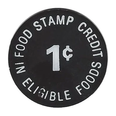 1 Cent - Food Stamp Embe's ND back