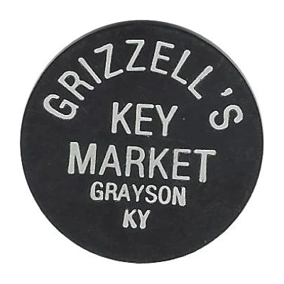1 Cent - Food Stamp Grizzell's Key Market ND front