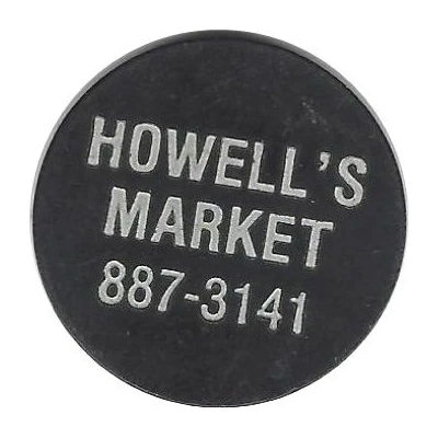 1 Cent - Food Stamp Howell's Market ND front
