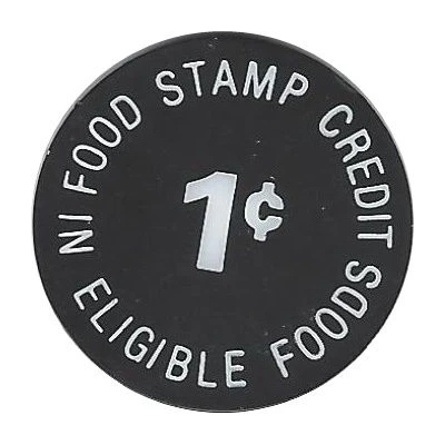 1 Cent - Food Stamp Johnson Mercantile ND back