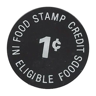 1 Cent - Food Stamp Johnson's Grocery ND back