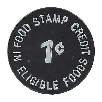 1 Cent - Food Stamp King's Health Foods ND back