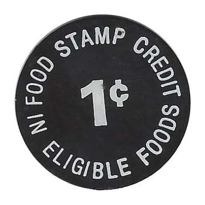 1 Cent - Food Stamp Maryland Market ND back
