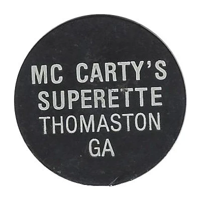 1 Cent - Food Stamp Mc Carty's Superette ND front