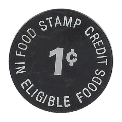 1 Cent - Food Stamp Mr. Ed's ND back