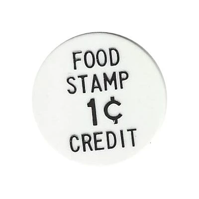 1 Cent - Food Stamp National Food Stores ND back