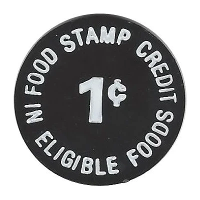 1 Cent - Food Stamp Norden's Foodland ND back
