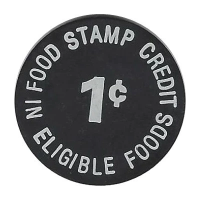 1 Cent - Food Stamp Open Pantry #717 ND back