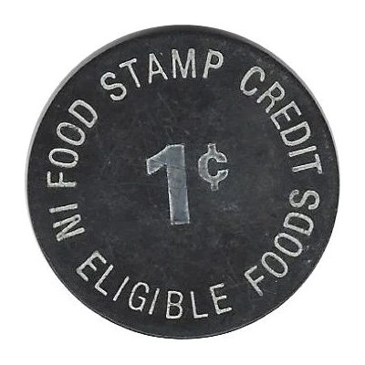 1 Cent - Food Stamp Pantry Pride ND back
