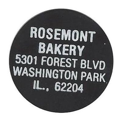 1 Cent - Food Stamp Rosemont Bakery ND front
