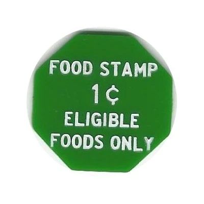 1 Cent - Food Stamp (Super Valu) ND back