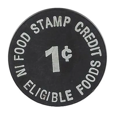 1 Cent - Food Stamp - Superette Dayton, Ohio ND back