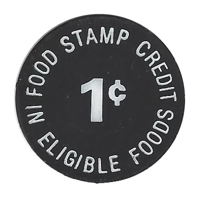 1 Cent - Food Stamp Thornberg's Super valu ND back
