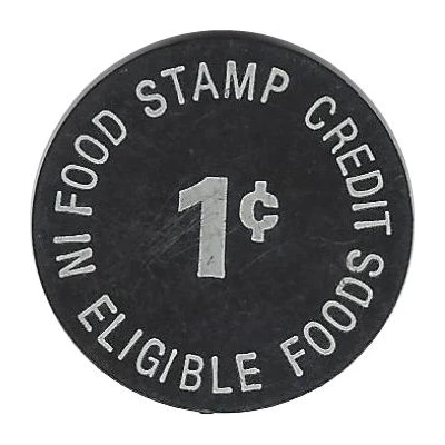 1 Cent - Food Stamp Warehouse Grocery Dist. Center ND back