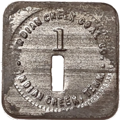 1 Cent - Indian Creek Coal Co. (Indian Creek, Tennessee) ND front