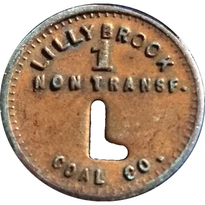 1 Cent - Lillybrook Coal Co. (Lillybrook, West Virginia) ND front