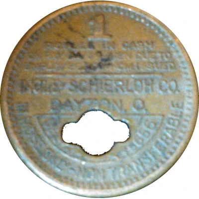 1 Cent - Maryland Coal Company (Wendel, West Virginia) ND back