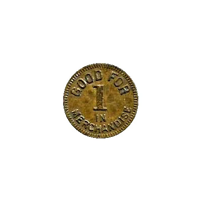 1 Cent - Pen-Mar Supply Co. (Macdonaldton, Pennsylvania) ND back