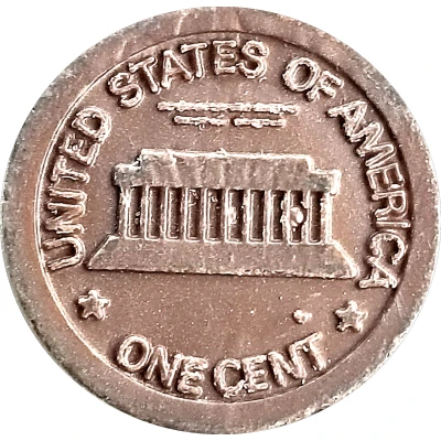 1 Cent - School Money (Solid Outline) ND back