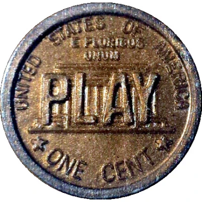 1 Cent - School Money ND back