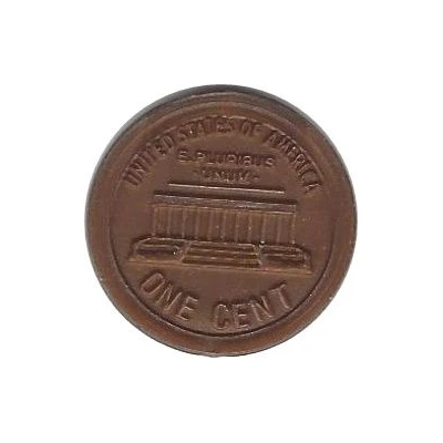 1 Cent (School Money) ND back